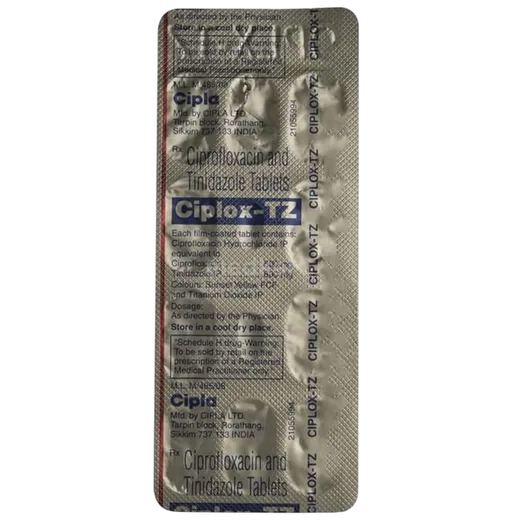 ciplox tz tablet 10's